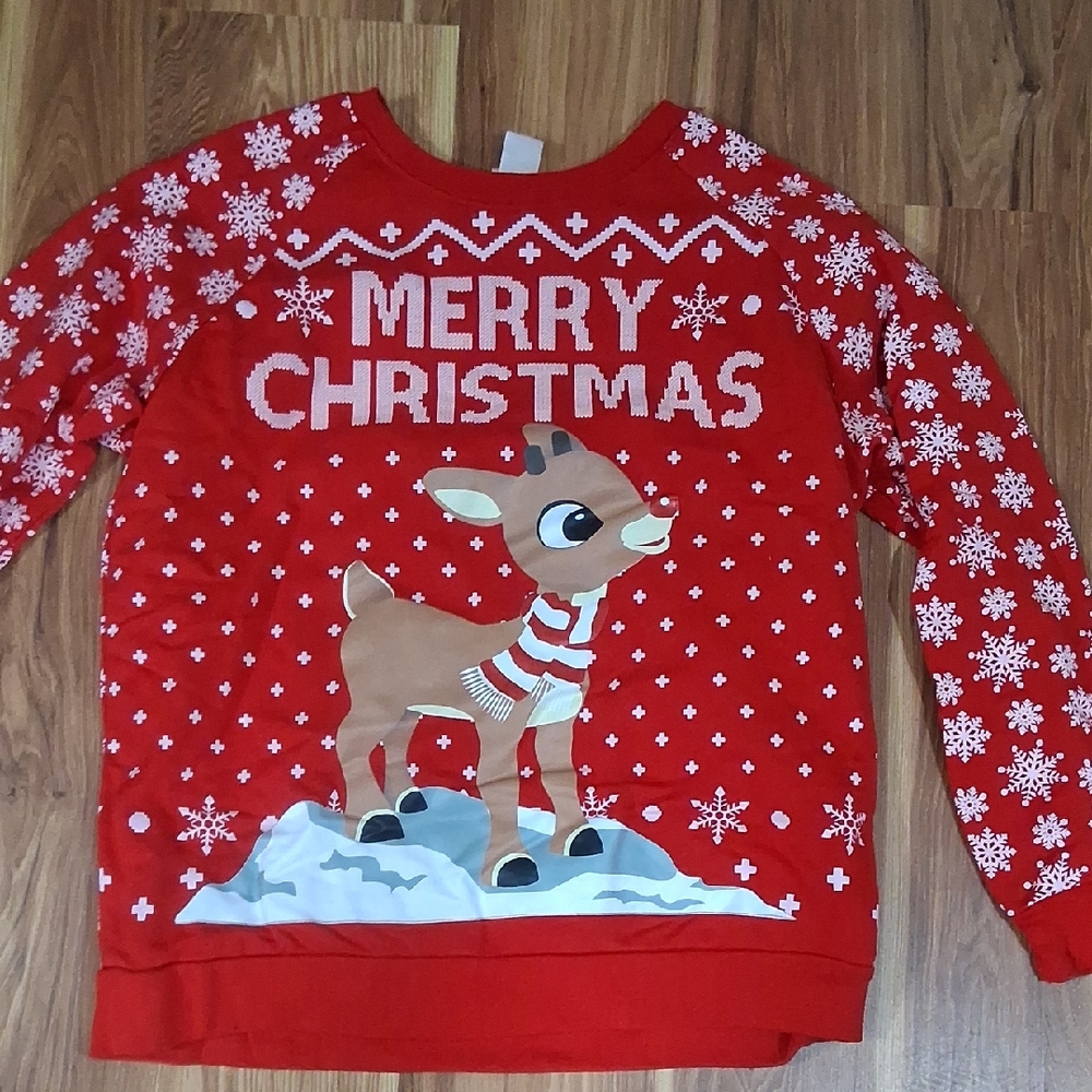 Rudolph Christmas Reindeer Sweater